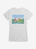 The Land Before Time Butterflies Girls T-Shirt
