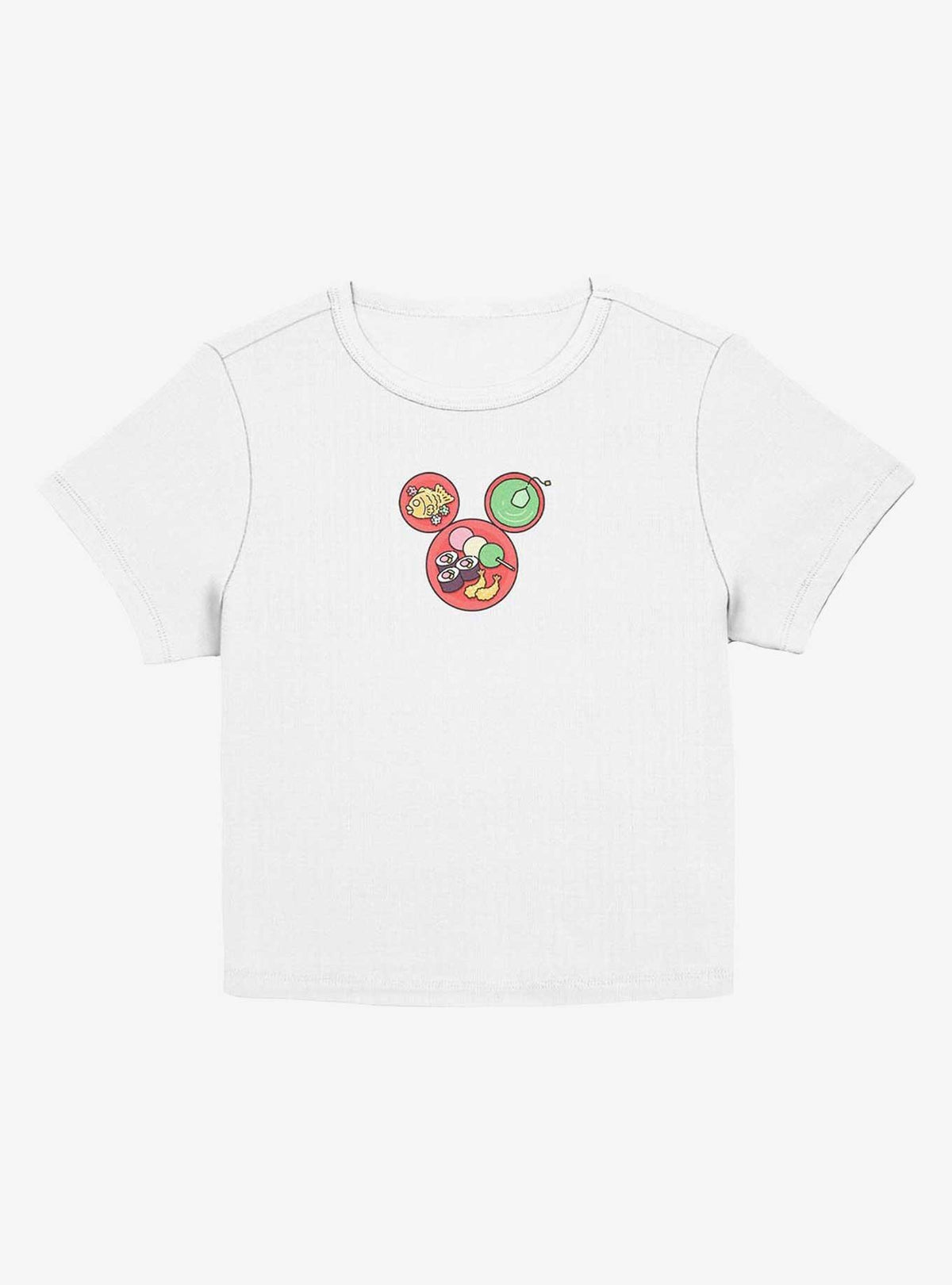 Disney Mickey Mouse Japanese Food Girls Baby T-Shirt