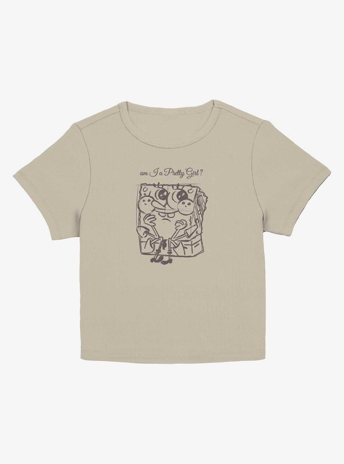 Spongebob Squarepants Pretty Girl Girls Baby T-Shirt