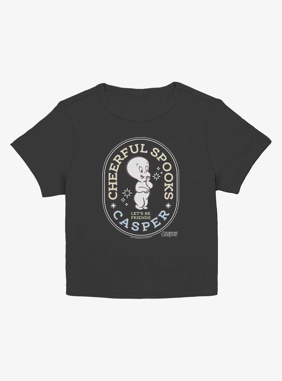 Casper The Friendly Ghost Cheerful Spooks Casper Girls Baby T-Shirt