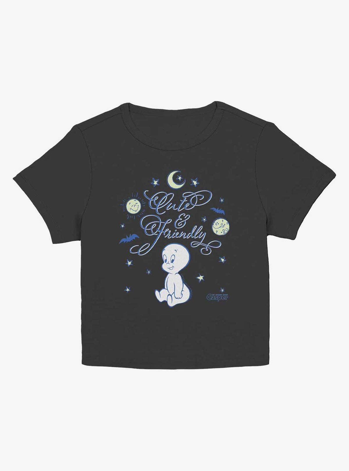 Casper The Friendly Ghost Starry Night Girls Baby T-Shirt