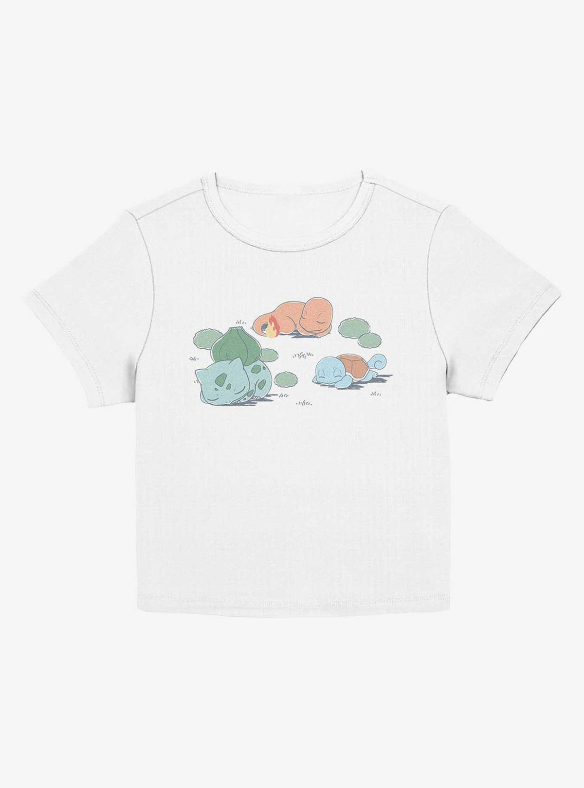 Pokemon Bulbasaur Charmander Squirtle Girls Baby T-Shirt