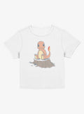 Pokemon Charmander Sketch Girls Baby T-Shirt