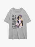 Ghost in The Shell Motoko Kusanagi Stand Alone Complex Girls Oversized T-Shirt