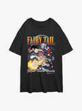 Fairy Tail Group Girls Oversized T-Shirt