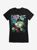 Invader Zim Do The Robot GIR Girls T-Shirt