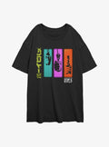 Cowboy Bebop Colorful Sequence Girls Oversized T-Shirt