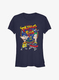 Phineas And Ferb Ferb Tones Reunion Girls T-Shirt