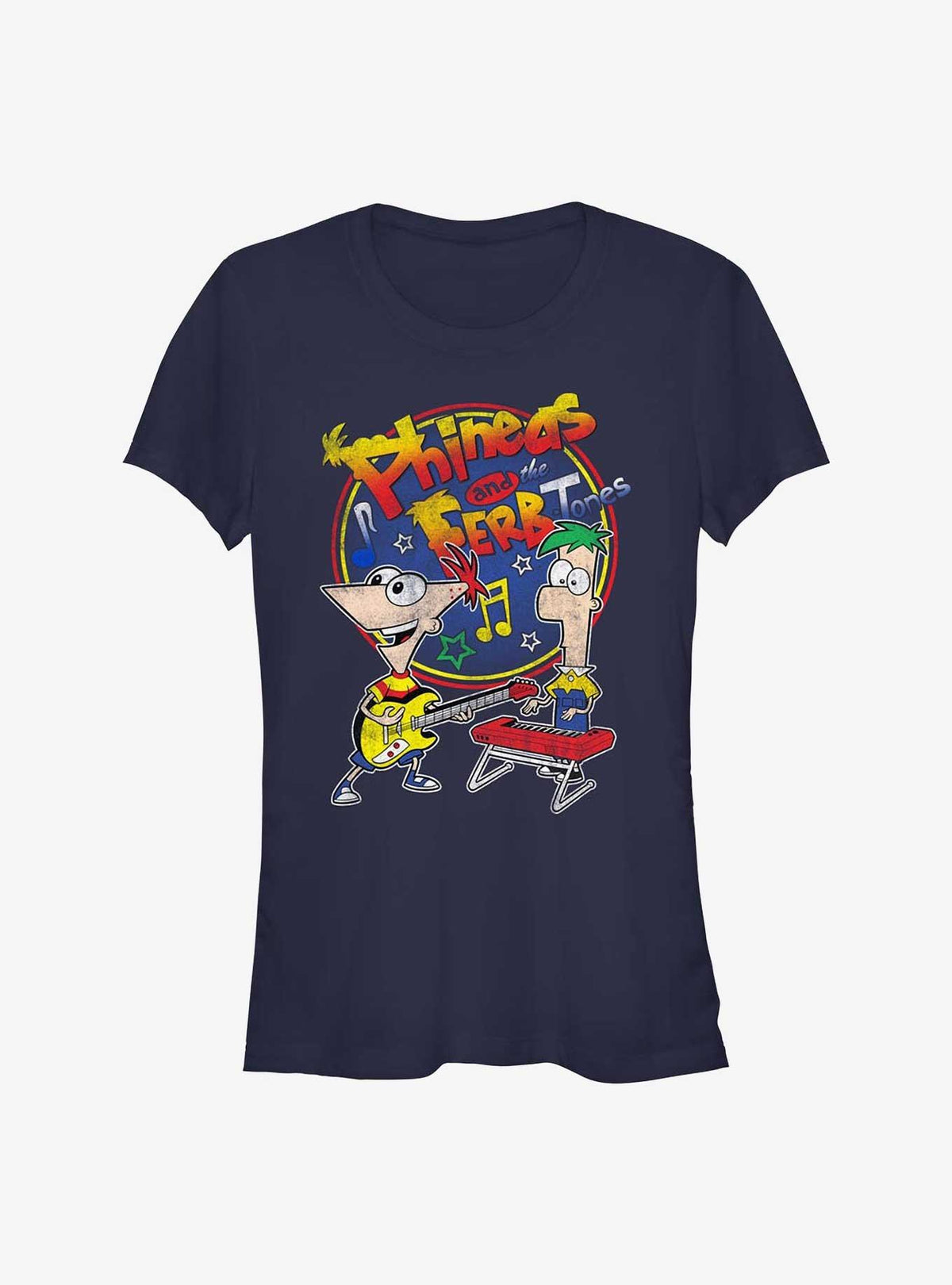Phineas And Ferb Ferb Tones Reunion Girls T-Shirt