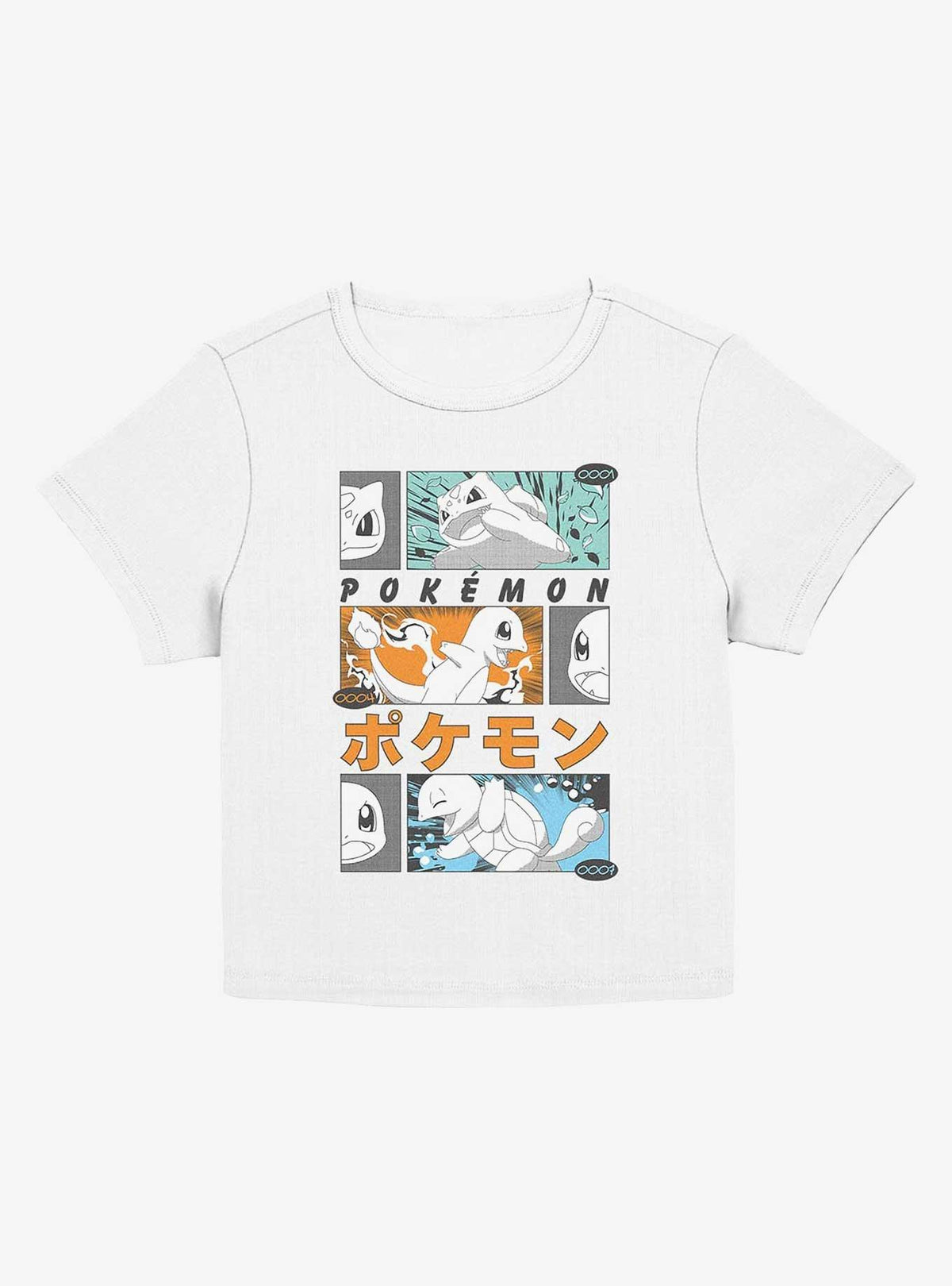 Pokemon Poster Starters Girls Baby T-Shirt