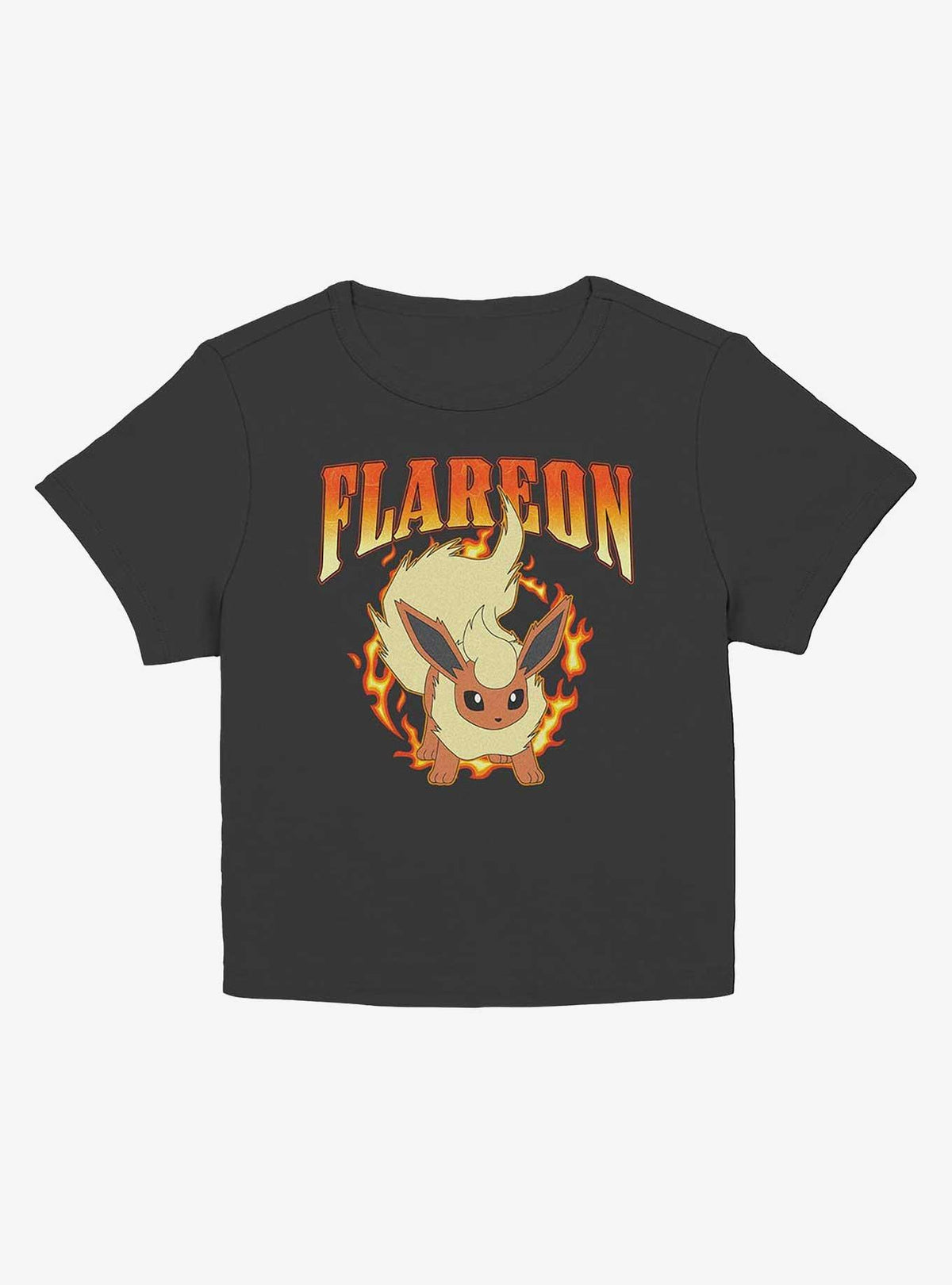 Pokemon Flareon Fire Attack Girls Baby T-Shirt