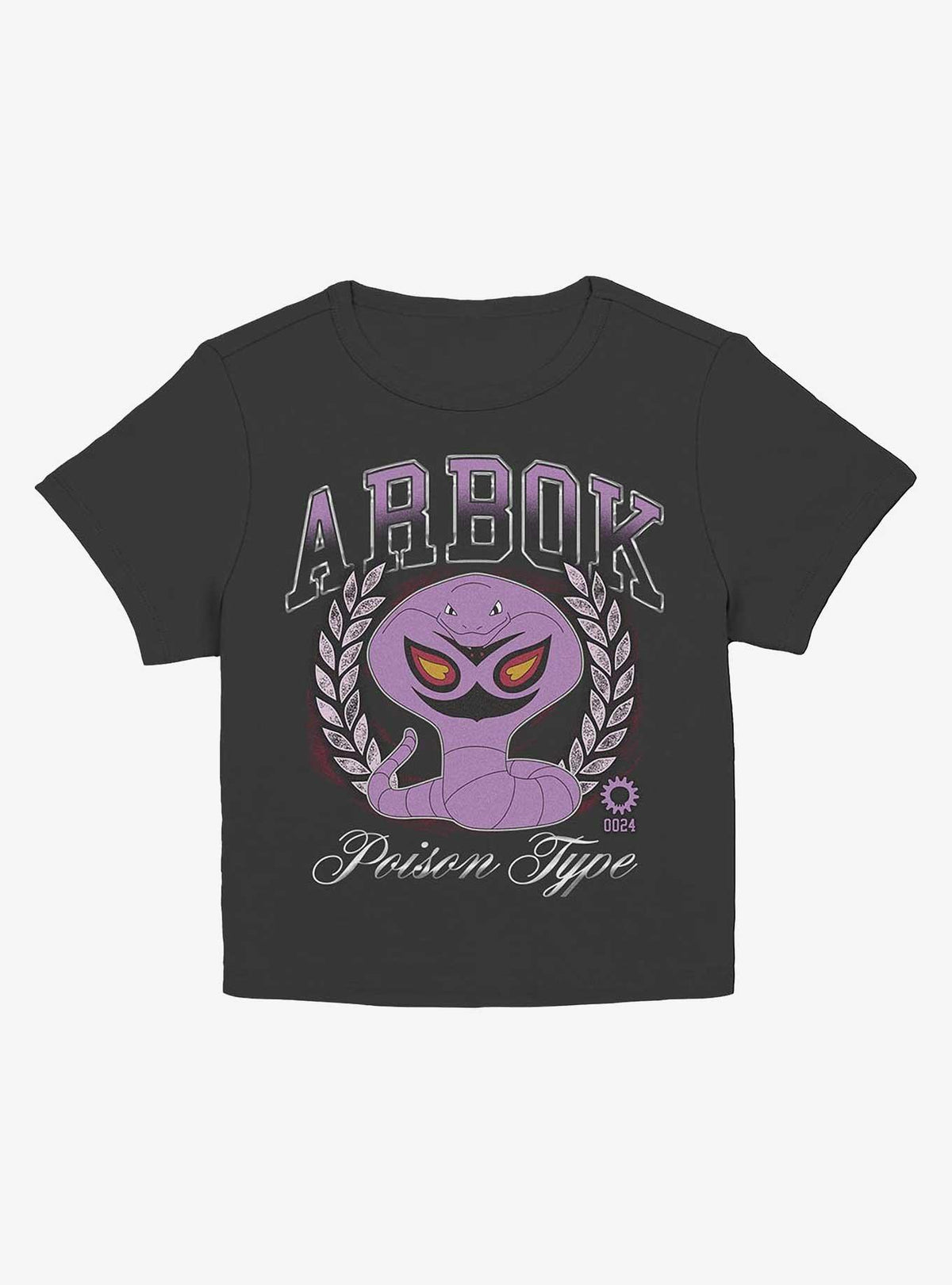 Pokemon Arbok Collegiate Girls Baby T-Shirt