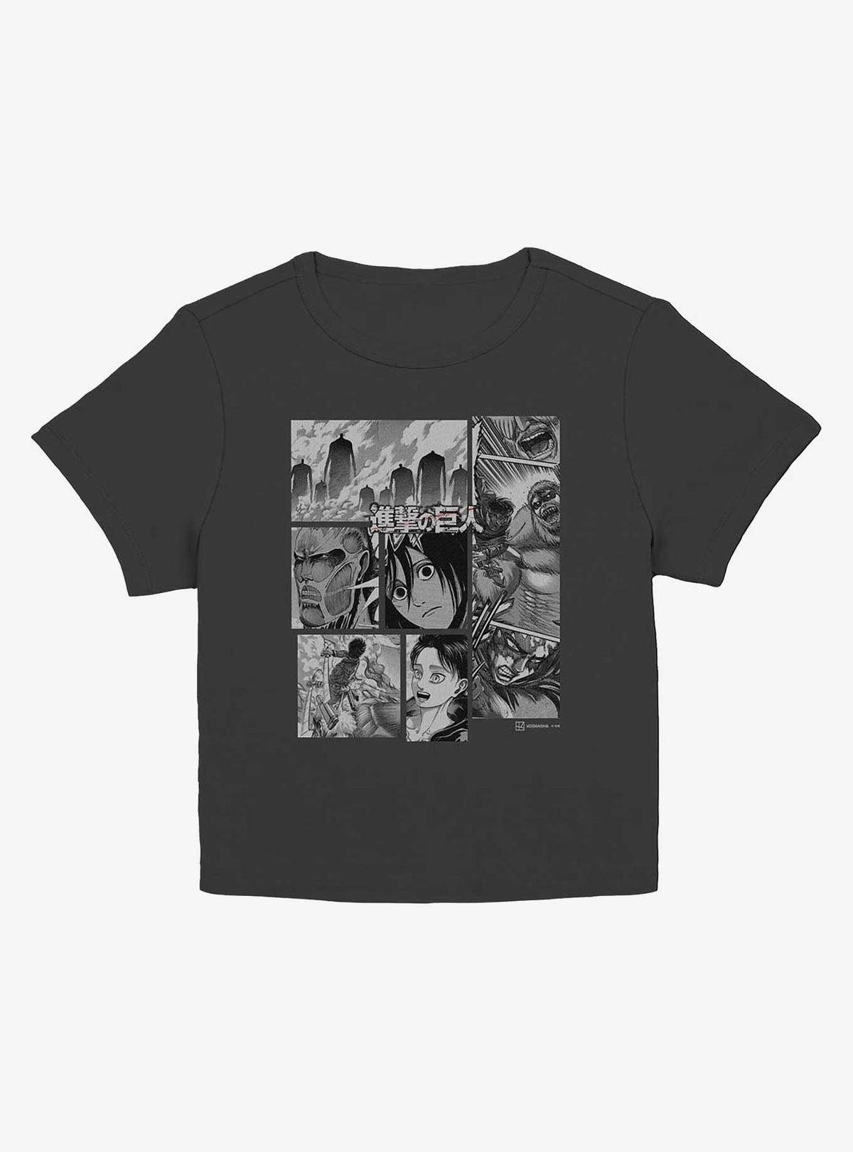 Attack on Titan Panels Girls Baby T-Shirt