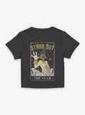 Disney Goofy Powerline Star Tarot Girls Baby Tee