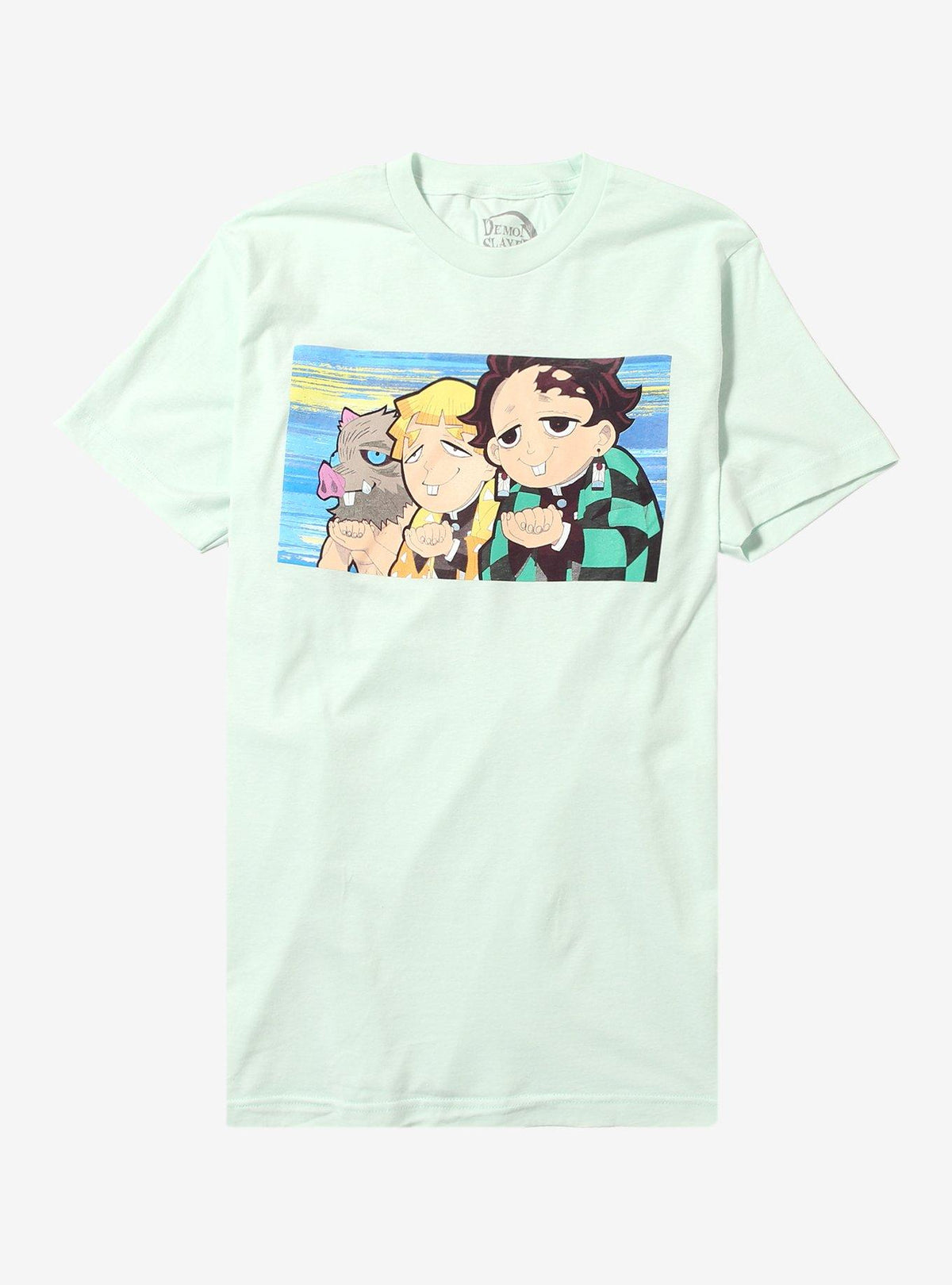 Demon Slayer: Kimetsu No Yaiba Trio Silly Face T-Shirt