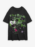 Invader ZIM Human Baby Worm Girls Oversized T-Shirt