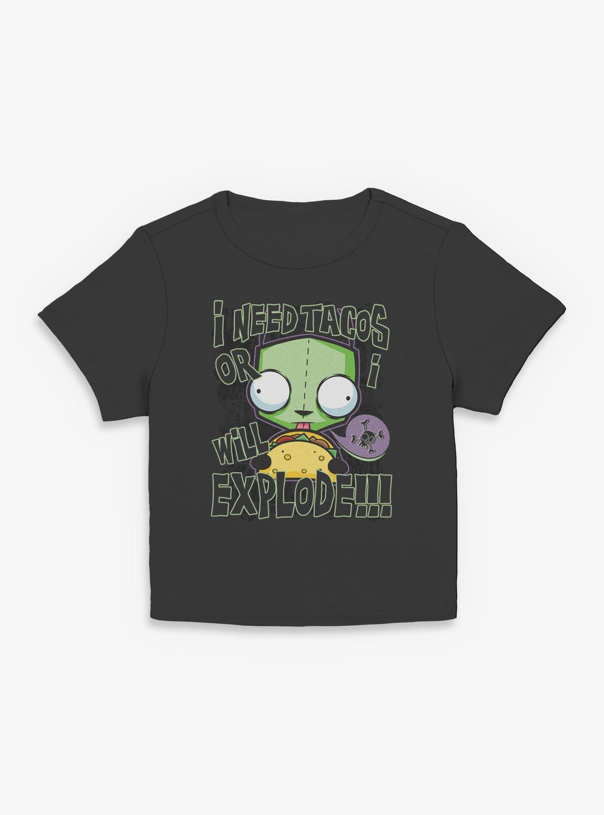 Invader ZIM Taco Explosion Girls Baby T-Shirt