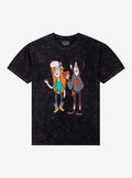 Disney Gravity Falls Wendy & Robbie Mineral Wash T-Shirt