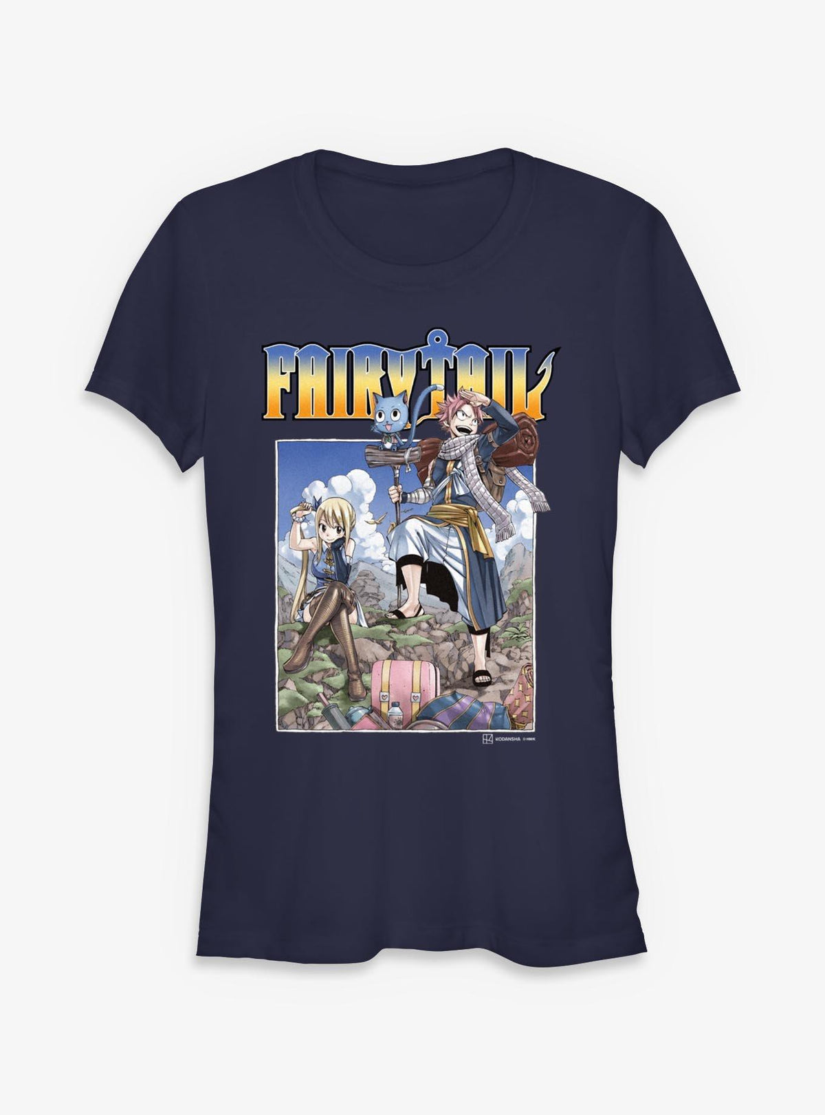 Fairy Tail On A Mission Girls T-Shirt