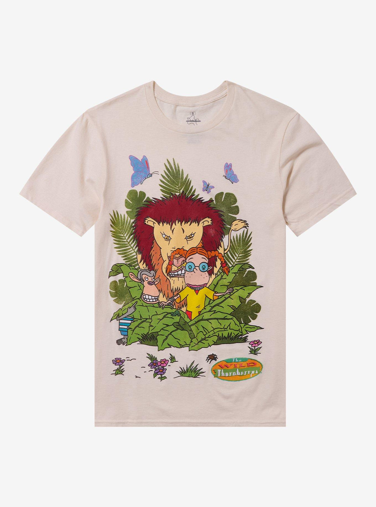 The Wild Thornberrys Eliza & Darwin Lion T-Shirt
