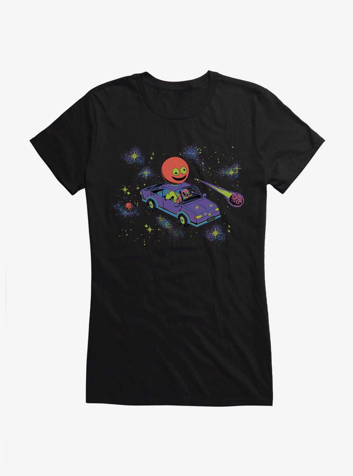 Smiling Friends In Space Girls T-Shirt