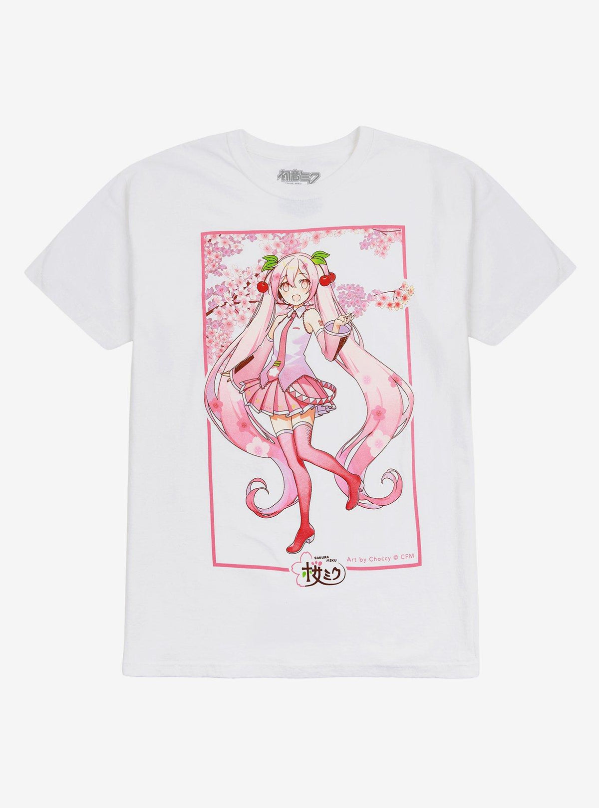 Hatsune Miku Cherry Blossom T-Shirt
