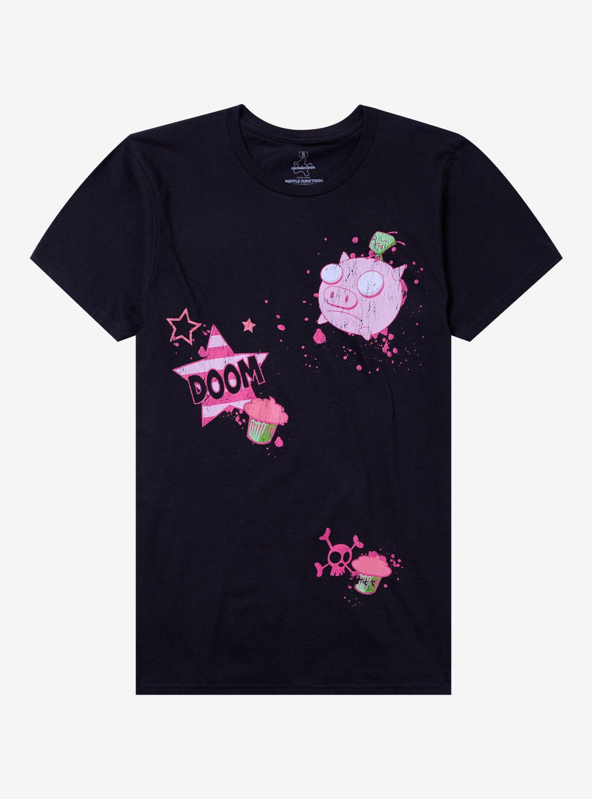 Invader Zim GIR Pig & Cupcake T-Shirt