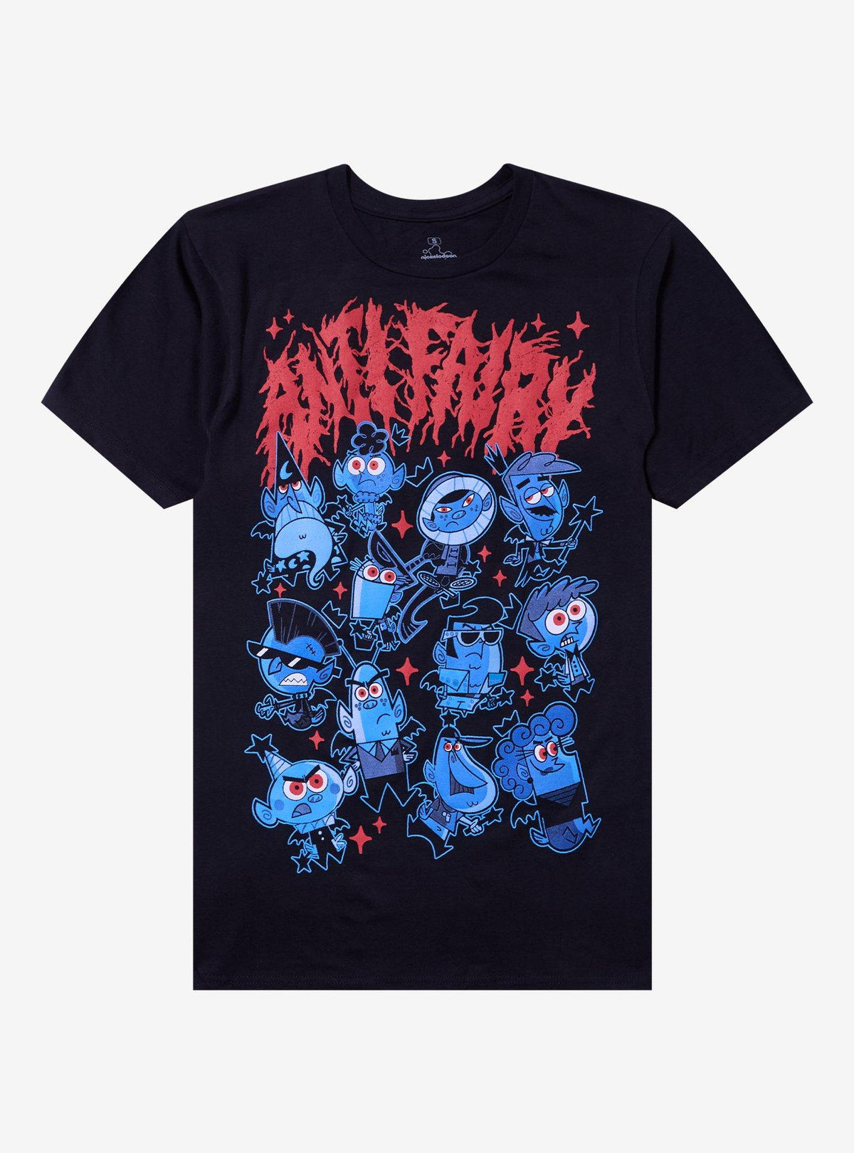 The Fairly OddParents Anti-Fairy Metal T-Shirt