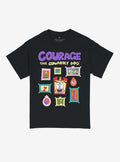 Courage The Cowardly Dog Frames T-Shirt