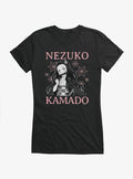 Demon Slayer: Kimetsu No Yaiba Nezuko Kamado Blossoms Girls T-Shirt