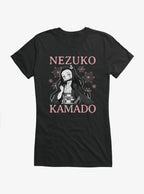 Demon Slayer: Kimetsu No Yaiba Nezuko Kamado Blossoms Girls T-Shirt