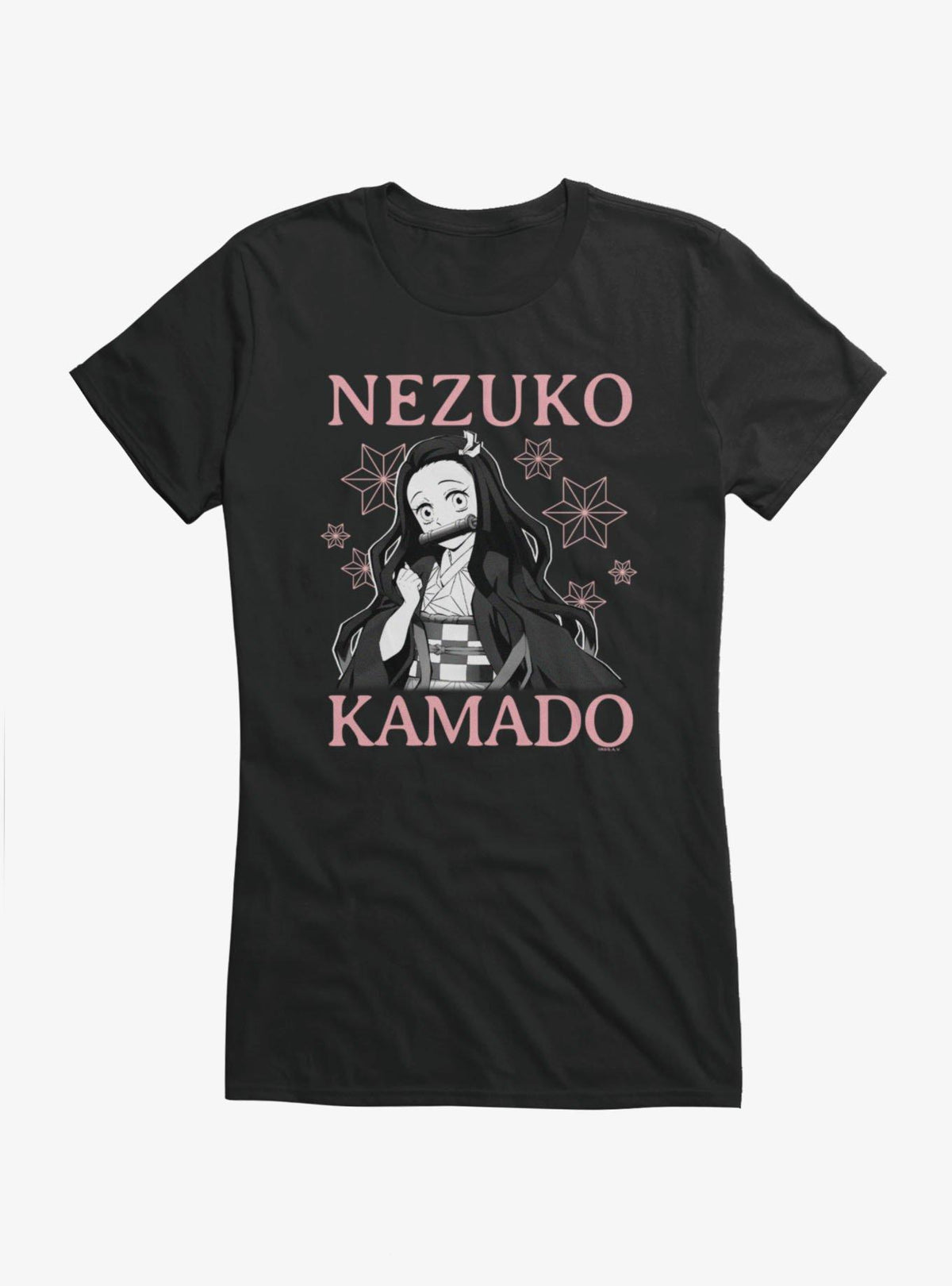 Demon Slayer: Kimetsu No Yaiba Nezuko Kamado Blossoms Girls T-Shirt