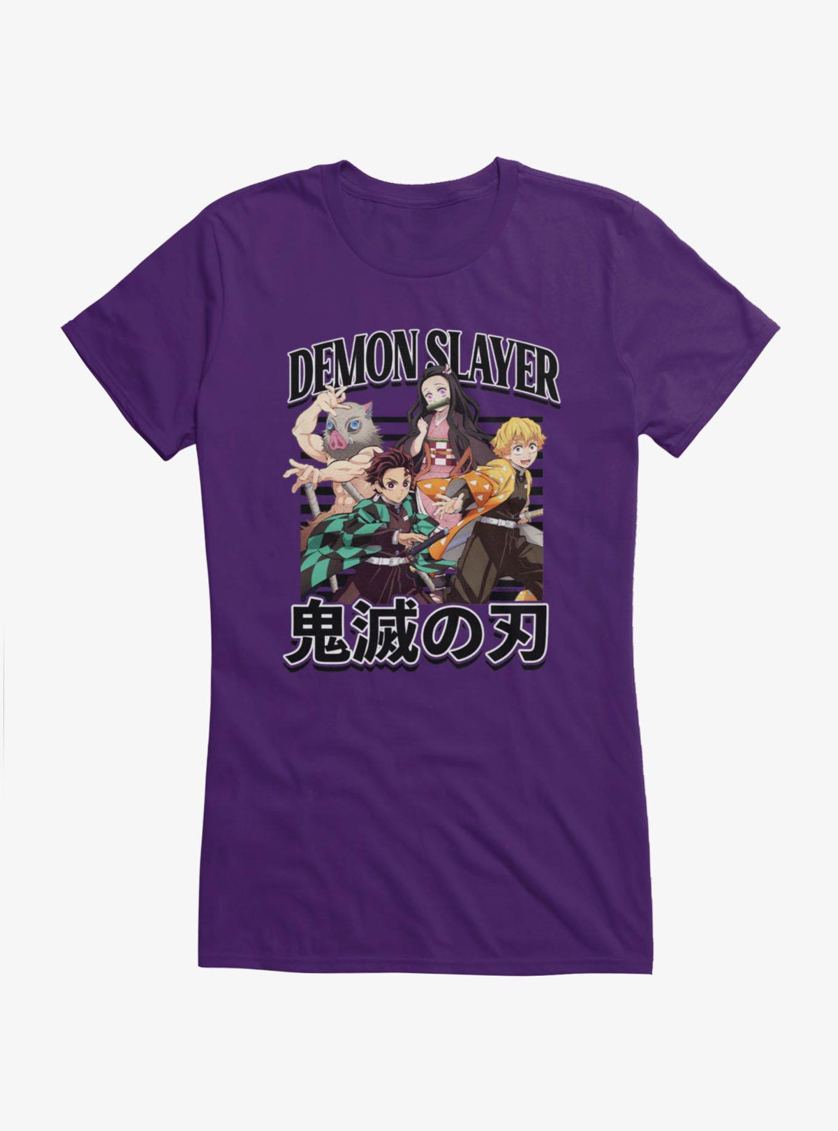 Demon Slayer: Kimetsu No Yaiba Group Girls T-Shirt
