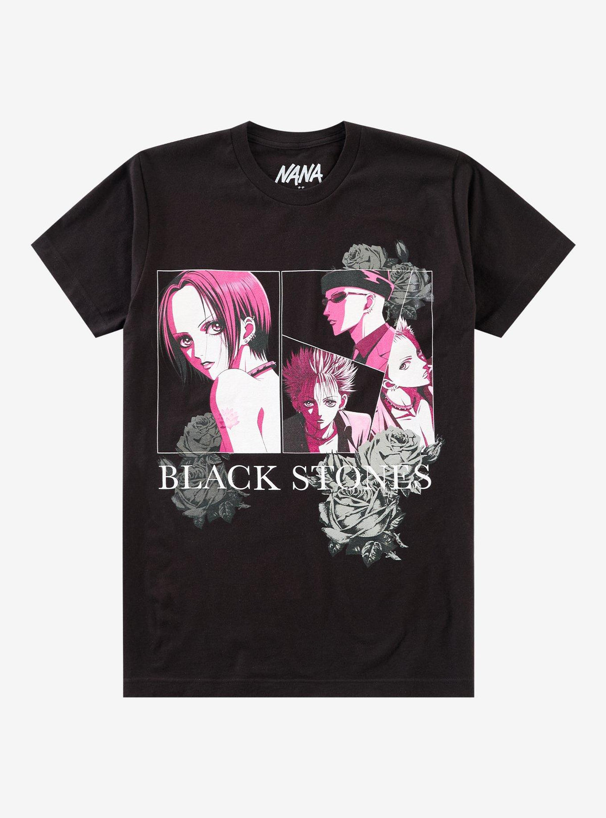 Nana Black Stones Roses T-Shirt