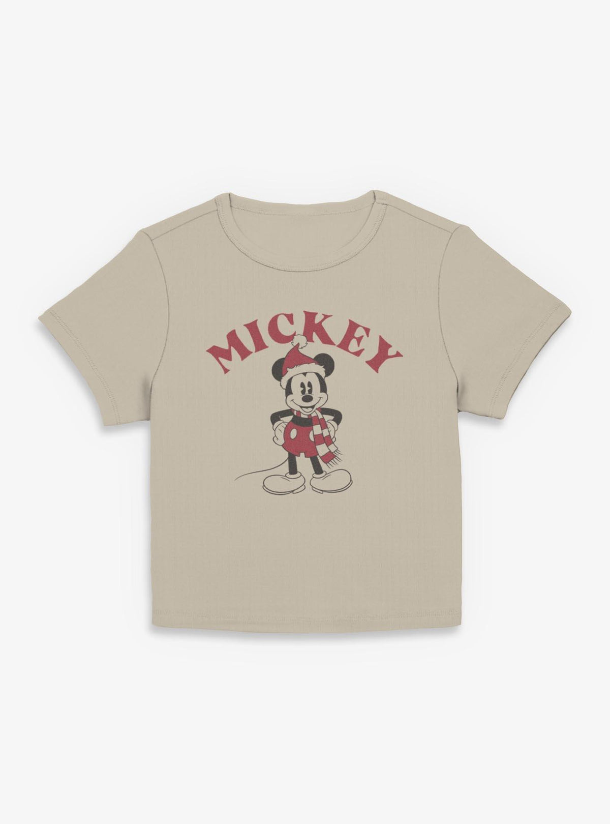 Disney Mickey Mouse Christmas Ready Mickey Girls Baby Tee