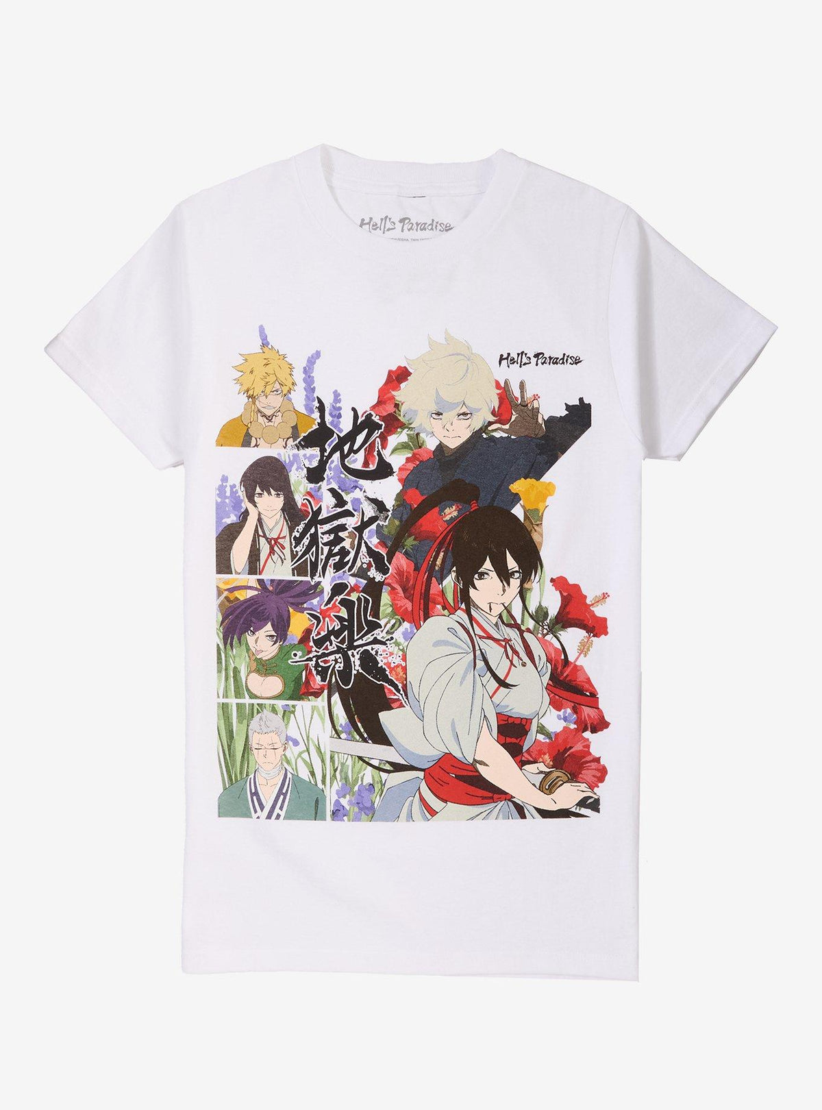 Hell's Paradise Group Floral T-Shirt
