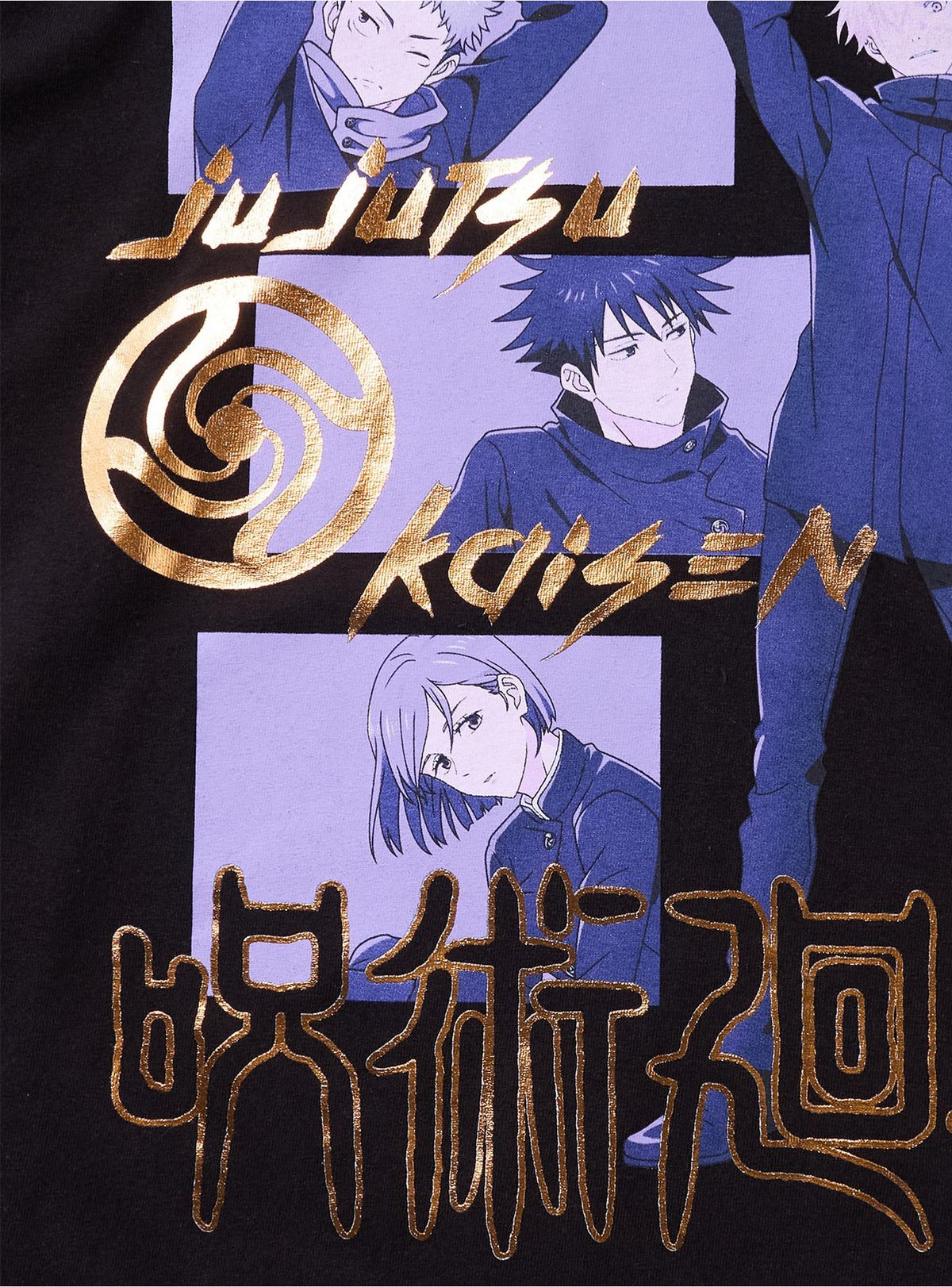 Jujutsu Kaisen Purple Tonal Gold Foil T-Shirt
