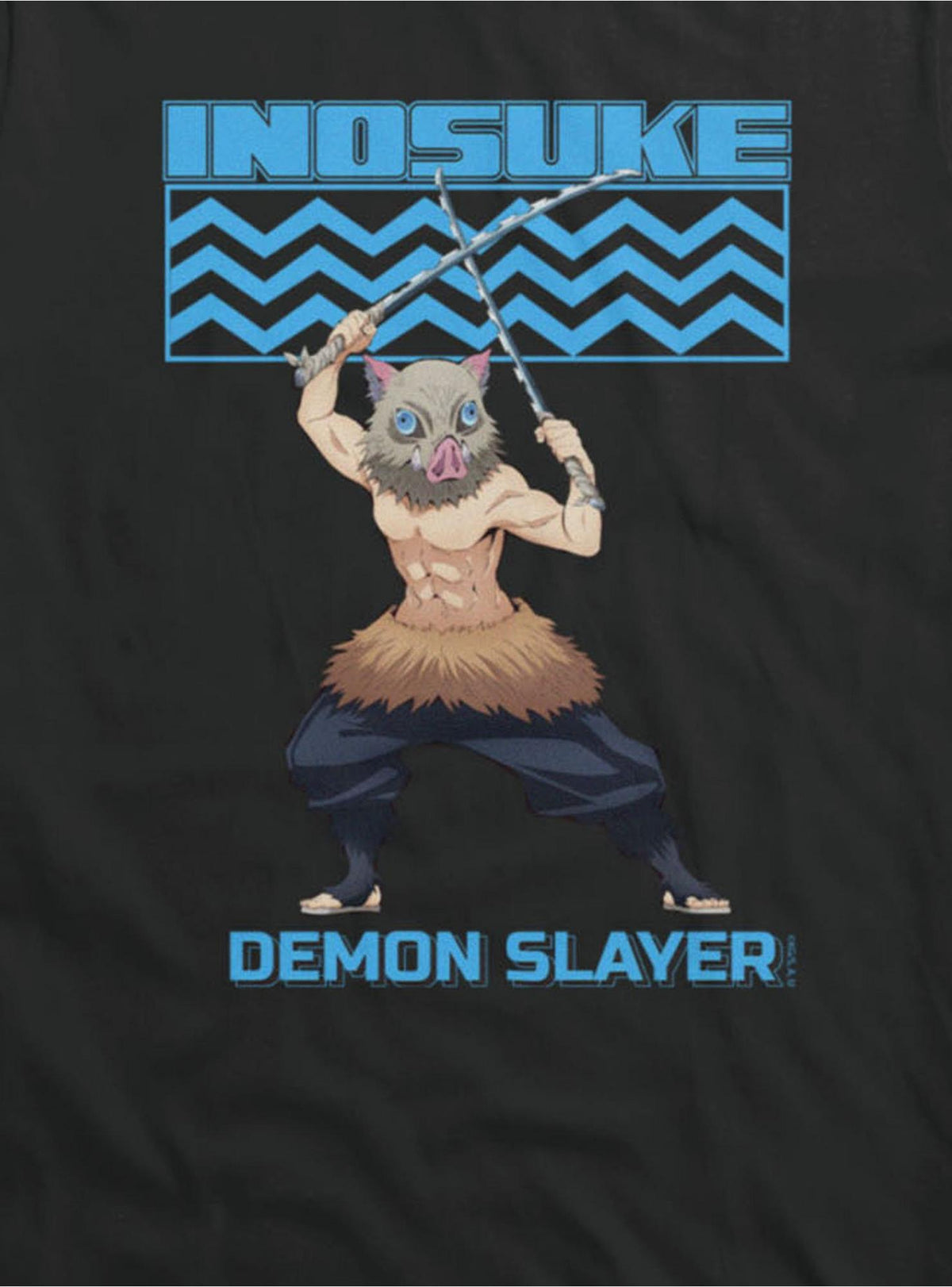 Demon Slayer Inosuke Ready Pose Girls T-Shirt