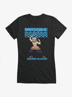 Demon Slayer Inosuke Ready Pose Girls T-Shirt
