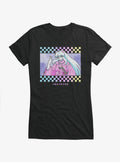 InuYasha Checkered Portrait Girls T-Shirt