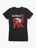 InuYasha Fighting Stance Girls T-Shirt