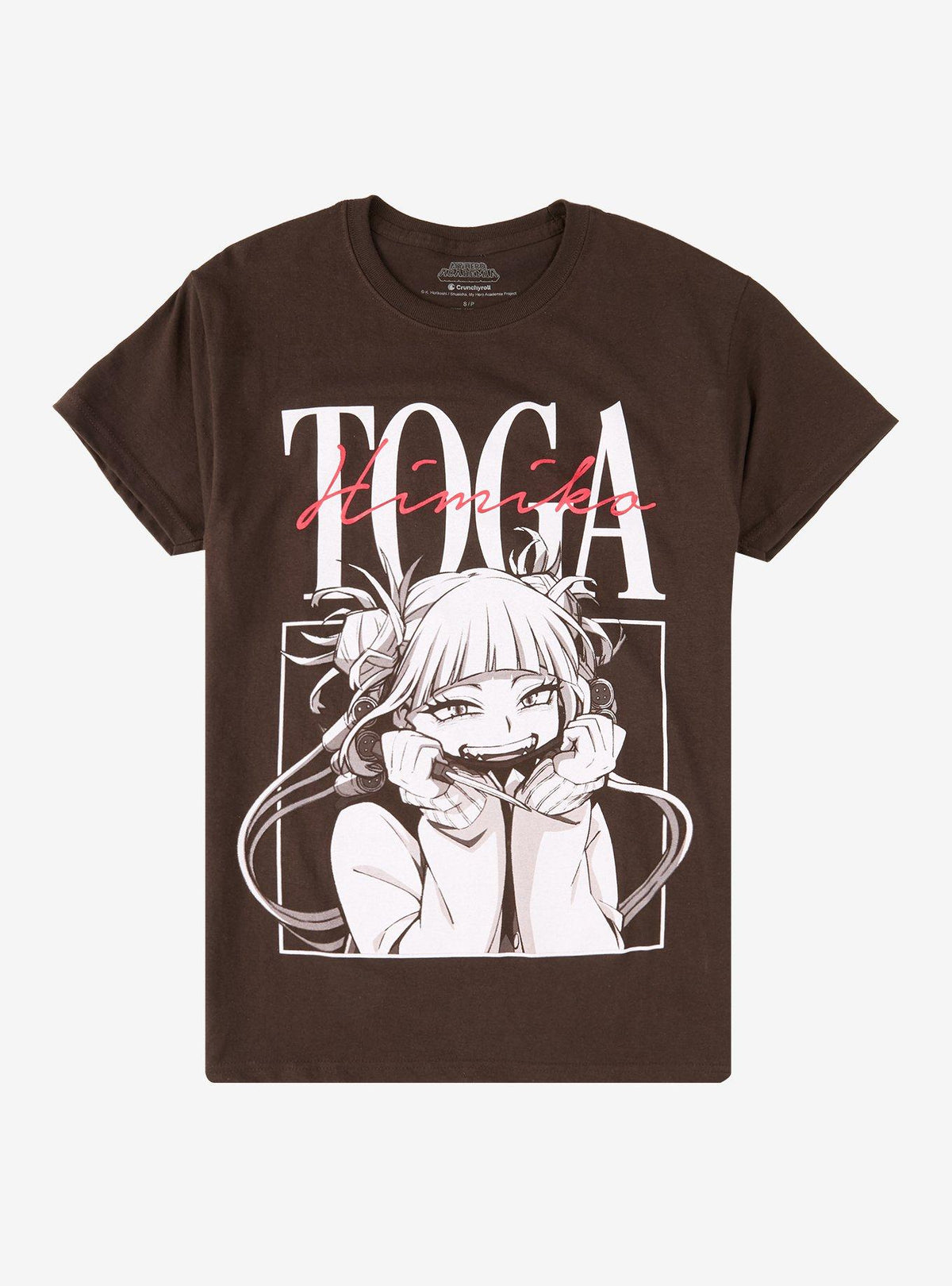 My Hero Academia Toga Portrait Brown T-Shirt