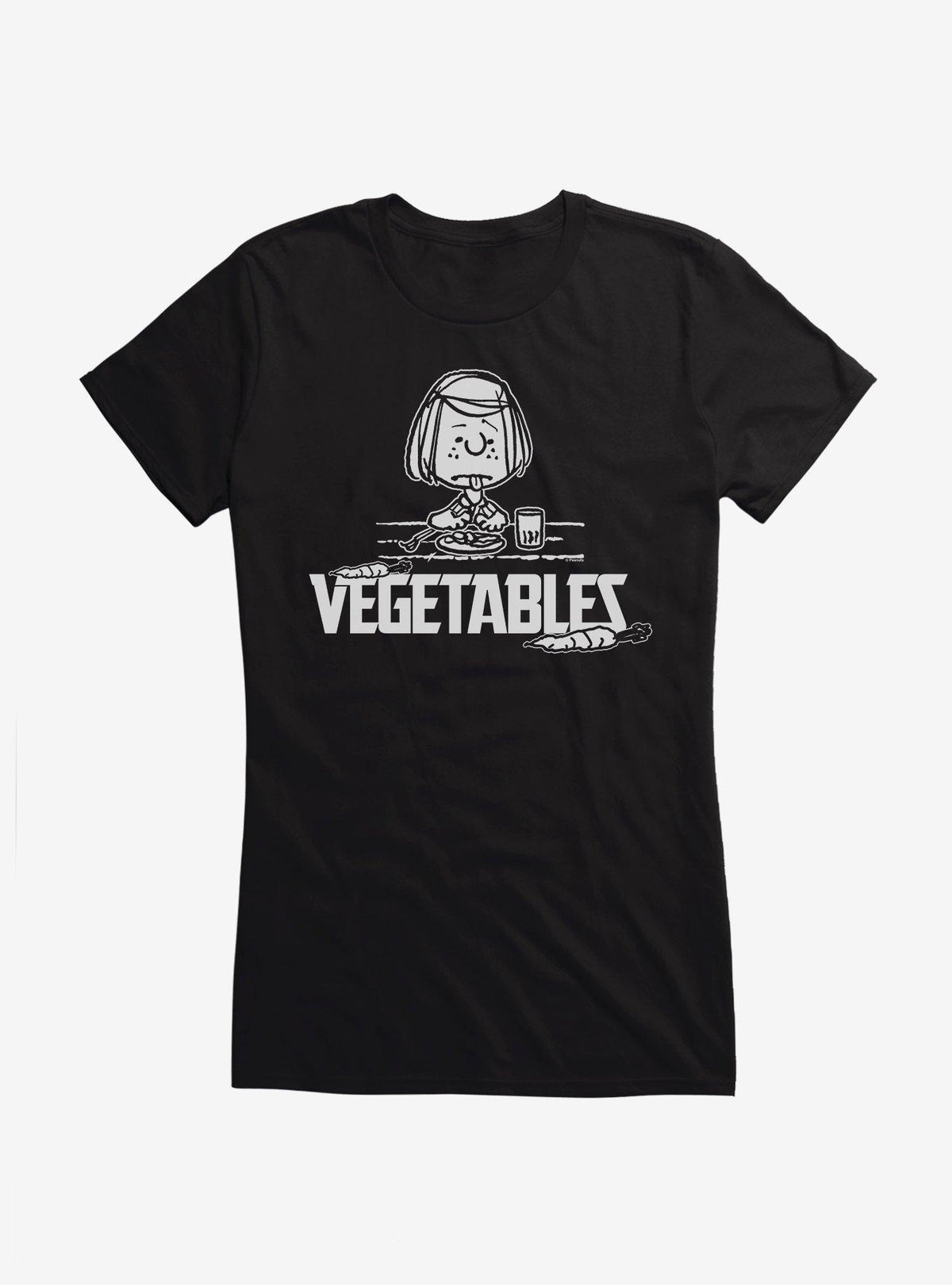 Peanuts Peppermint Patty Vegetable Girls T-Shirt