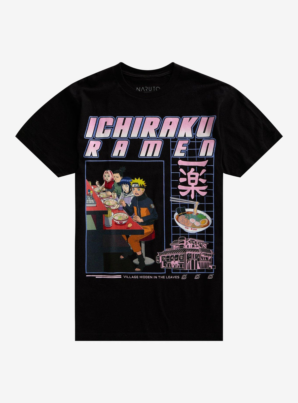 Naruto Shippuden Group Ramen T-Shirt