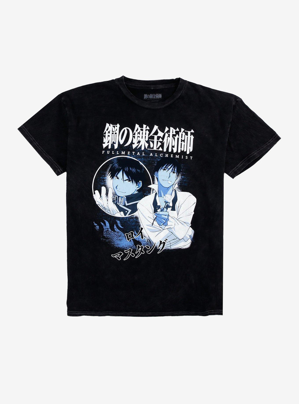 Fullmetal Alchemist: Brotherhood Roy Mustang Blue Collage T-Shirt