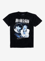 Fullmetal Alchemist: Brotherhood Roy Mustang Blue Collage T-Shirt