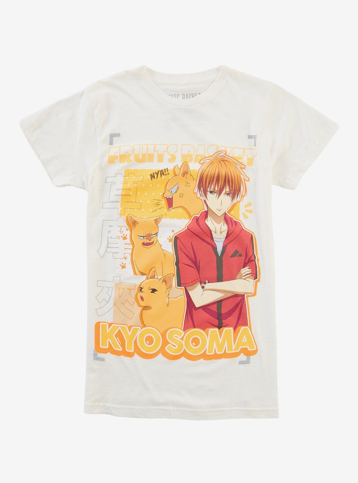 Fruits Basket Kyo Name Cat T-Shirt