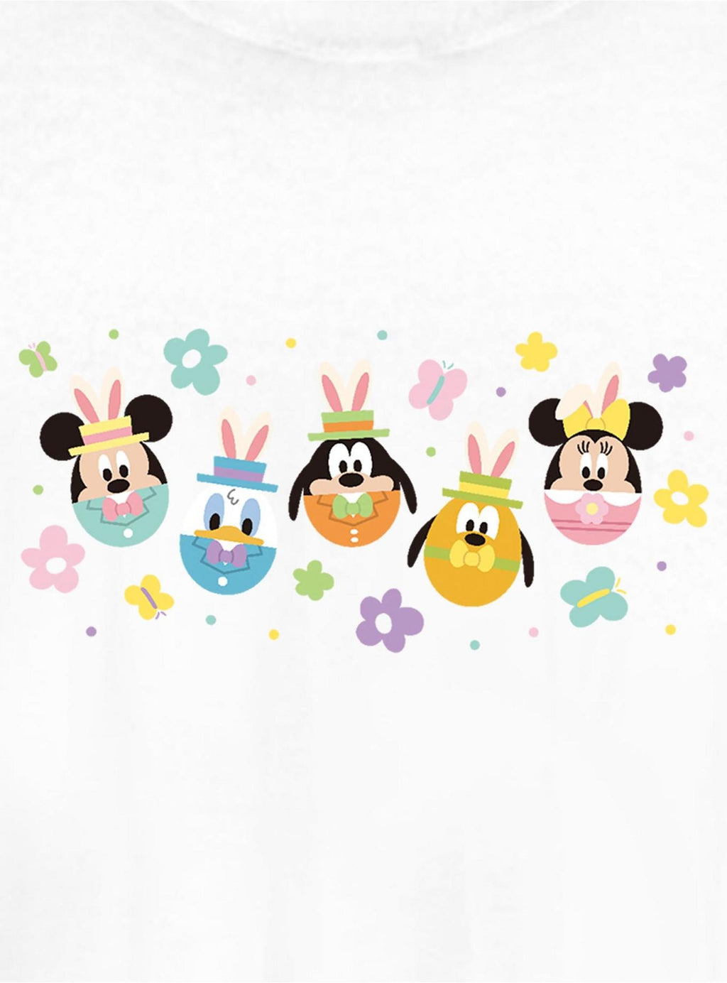 Disney Mickey Mouse Easter Egg Friends Girls T-Shirt