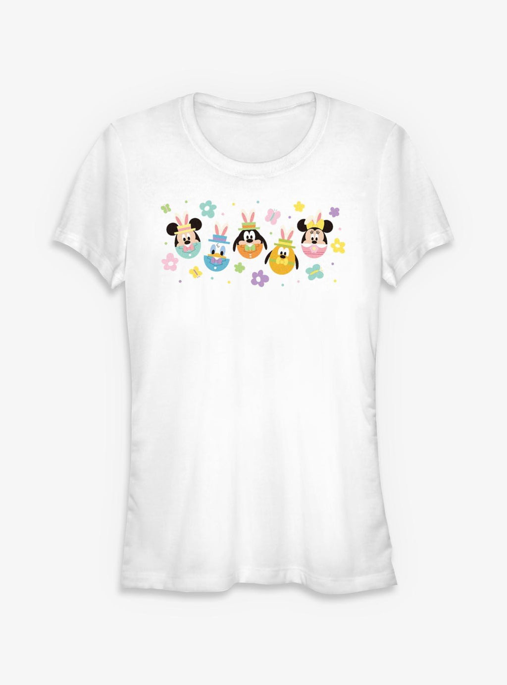 Disney Mickey Mouse Easter Egg Friends Girls T-Shirt