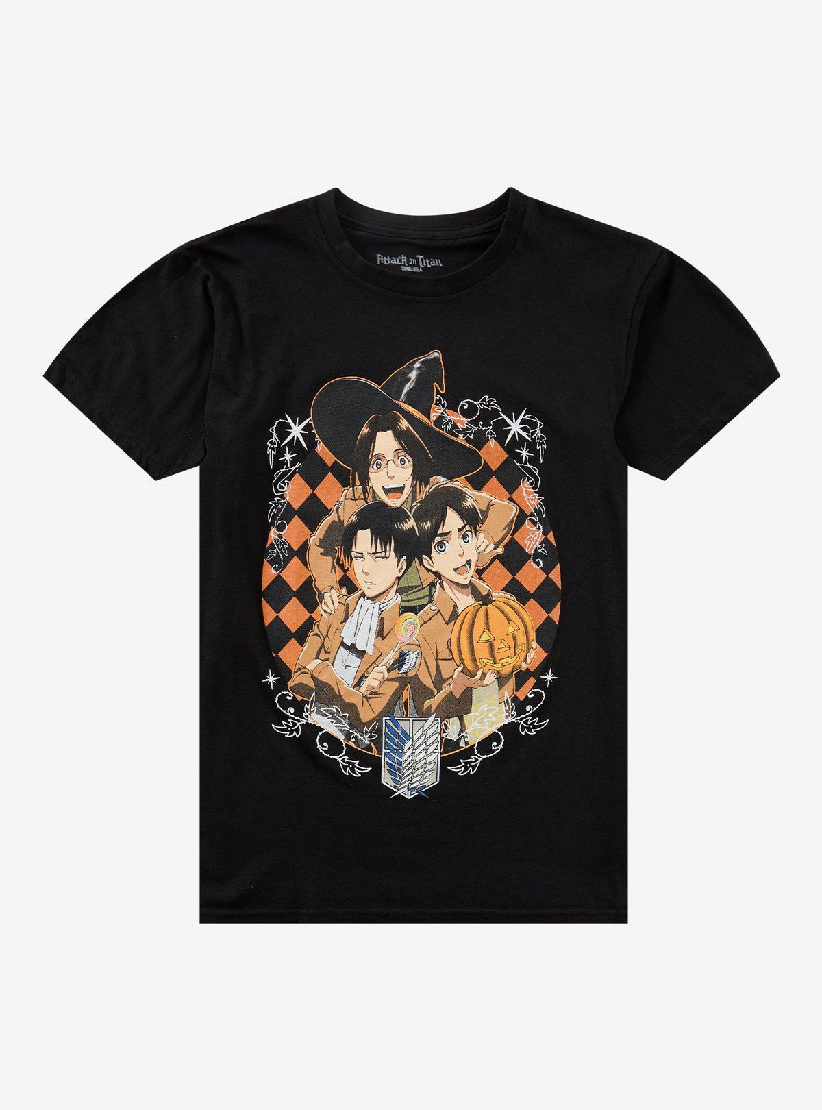 Attack On Titan Halloween Trio T-Shirt